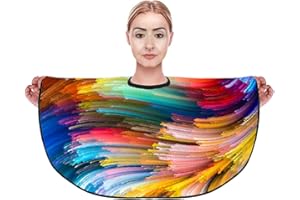 ‎BM BARBER MOOD Friseurumhang Kurz, Original Barbermood Kosmetiker Umhang, Umhänge, Professional Hair Design, Hairstyling Accessories, Schneideumhang, Make-up, Friseurbedarf, Haarschneideumhang.