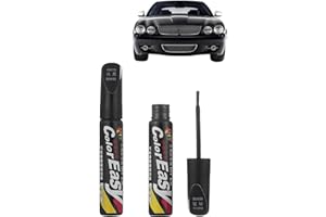 SEGMINISMART Pluma De Retoque del Coche,Rotulador Arañazos Coche,Bolígrafo De Reparación Arañazos Coche,Rotulador De Reparación De Arañazos,Rasguños Reparación De Pintura Pluma,Negro,2 Piezas