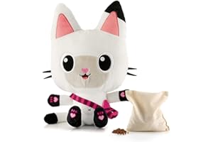 BIOSYNEX - Peluche Scaldacuore Riscaldabile con Sfere di Argilla - La Casa delle Bambole di Gabby - Peluche Benessere Lavabile - Calore Piacevole e Confortevole - Fin Dalla Nascita (Pandy Panda)