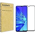 Amazon Brand - Solimo Tempered Glass Screen Protector for Samsung Galaxy A32 4G / M32 4G / F22 / A22 4G / A33 5G (Transparent) with Edge-to-Edge Coverage | Easy Installation Kit