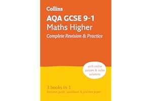 AQA GCSE 9-1 Maths Higher All-in-One Complete Revision and Practice: Ideal for the 2026 and 2027 exams includes online edition, quizzes and video solutions