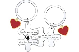 Lumengqi Regalo de San Valentín Llavero de Parejas y Novios Originales Regalo Pareja Llavero de Pareja Casa Llavero Personalizado de Pareja Regalo Aniversario Para Parejas