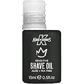 King Of Shaves Sensitive Shaving Oil For Men, For A Close and Comfortable Shave, Suitable for All Skin Types, Shave Oil For M