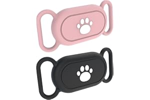 MEIFIYU 2 pezzi per gatti GPS Tracker collare compatibile con Samsung Galaxy Smarttag 2, collare per gatti GPS Smarttag 2, custodia in silicone Smart Tag 2, antigraffio, impermeabile, per bambini e gatti