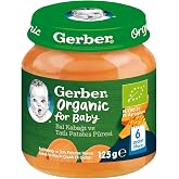 Gerber Organik Bal Kabağı ve Tatlı Patates P&uuml;resi 125 gram
