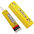 GILHOT E-8000 Glue 50 ML Medium Viscosity - Multipurpose Glue For All Purpose Repair Glue For Mobiles, Jewelry, Shoes and More - Transparent Adhesive - E8000 Glue (Pack of 1)