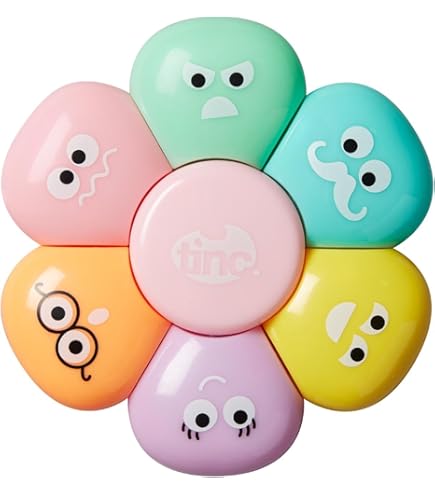 HOVUK® 6 Mini Evidenziatori Profumati Alla Frutta Per Scuola, Ufficio, Regalo Per Bambini Da 3 Anni (3 Confezioni Da 18 Pezzi