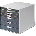 Durable VARICOLOR® 7 Drawer Unit - Desktop Drawer Set with 7 Colour ...