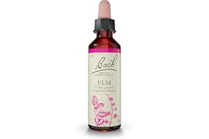 FLEURS DE BACH ORIGINAL - Elm No 11 - Pour plus d'assurance - Aide à regagner confiance en soi - Élixir floral naturel pour le bien-être émotionnel - Compte-Gouttes 20ml - Vegan