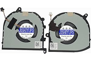JISHIYUFS CPU + GPU Lüfter Kühlung für Dell XPS 15 9570 7590 XPS15-9570 Precision 5540 Series Laptop DFS501105PR0T FKCH FJ6J 008YY9 0TK9J1 TK9J1 08YY9 DC5V 0.5A