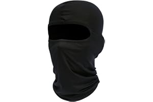 fuinloth Pasamontañas Moto, Balaclava Verano Protector UV Deportes al Aire Libre Hombre y Mujer