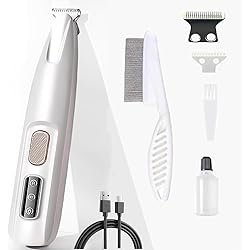 PawTrim Pro Haustierrasierer - Kabelloser & Leiser Trimmer Mit LED-Licht Für Hunde & Katzen