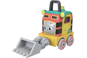 Thomas & Friends Toy Train, Sandy the Rail Speeder Diecast Metal Engine, Push-Along Vehicle for Preschool Pretend Play, HGR51