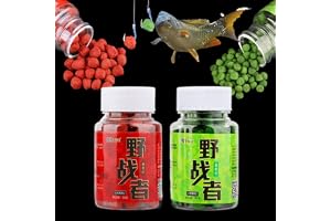 JCD 2 Bottles Powerful Bait Fishing Bait Essential for novices,Lazy Man's Artifact New Fishing Techniques(A Fishy and Fruity Aroma)