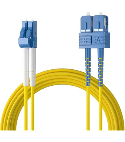 Mejores Cables De Fibra óptica 3Meter LC A ST Duplex 50/125om OM2 Multi Mode Jumper Optical Patch Cord  4217 0 500x500