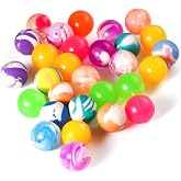 ASPIRE UK Bouncy Jet Balls - Palline Rimbalzanti Assortite 24 Mm - Giocattoli Per Feste E Riempitivi Sacchetti (Confezione Da 12)