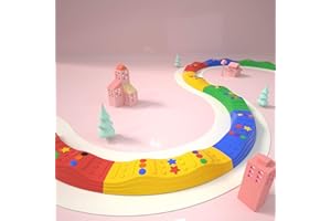 MOCUTEEN Generic Pierres d'équilibre pour jeu - Pont d'équilibre - Charge maximale : 100 kg - Blocs d'équilibre - Mur de pied - Parcours - Sport pour enfants