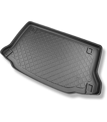 Tapis De Coffre PE Sur Mesure Jeep Cherokee III KJ 2005-2006 – Protection Tout-Temps, Bords 4 Cm, Facile à Nettoyer