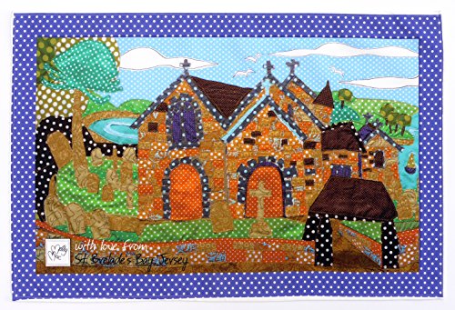 St Brelade Church, MollyMac Geschirrtuch
