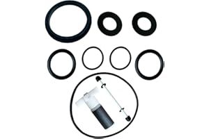 JZSMY Zestaw naprawczy do pompy wodnej Lay Z Spa 8 uszczelek i wirnika z podkładkami dociskającymi, P4071 58113 E02 Wirnik rotora pompy wodnej do wanny z hydromasażem Uszczelka pompy wodnej O-Ringi