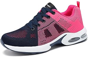 Padgene Women Lightweight Trainers Walking Shoes Tennis Shoes Comfort Casual for Running Gym Athletic Fitness Outdoor Sneakers