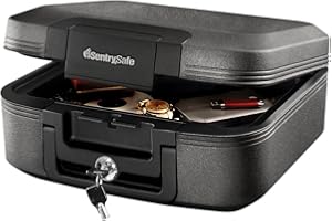 SentrySafe CHW20221 Fire Chest, Charcoal Gray, 0.28 Cubic Feet