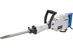 Silverline Electric Breaker – 1500W Heavy Duty Demolition Hammer, SDS Hex, UK Plug (263570)