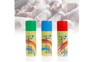 Haven shop Markierungsstift für Tiere, zum Markieren von Schweinen, Rindern, Rindern, Schafen, Rot / Blau / Grün