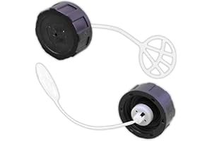 GARTENEXPRESS Bouchon de réservoir d'essence 45 mm pour débroussailleuse NAX NAC LIDER PARKSIDE ECHO BASS