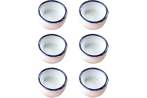 JNAWA Spider Micro Water Bowl Mini Ceramic Dish Reptile Water Sink Spider Mini Pets Drinking Basins for Spider Tarantula Small Reptile (6)