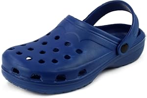 FUREINSTORE Zueco Sanitario Laboral Ligero, Zapatillas EVA cómodas de Descanso, Zapatos de Casa de Talón Abierto para Hombre o Mujer, Antideslizante Verano