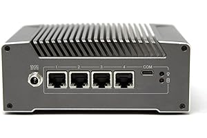 Protectli Vault V1410-4 Port, Micro Appliance/Mini PC - N5105, 4X 2.5G NICs, 8GB LPDDR RAM on-Board, 32GB eMMC on-Board