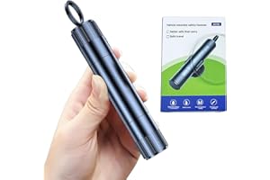 AIDODIA Safe Pro X Car – Cortador De CinturóN De Rompe Cristales Y Cinturones 2 En 1, Herramienta Compacta De Rescate De Emergencia Para Coche, Accesorio Esencial De Seguridad Para El Coche (Gris plateado)