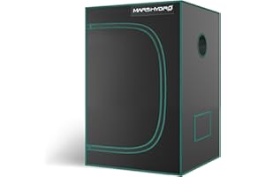 MARS HYDRO Tente de culture 60 x 60 x 90 cm, tente de culture en mylar réfléchissante, hydroponique, plateau de sol amovible, pour plantes