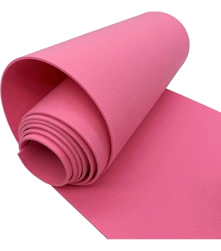 YSWOVUO Viltrol, per meter, 30 cm x 300 cm x 3 mm, viltrol om te knutselen, polyester knutselvilt voor doe-het-zelf opbergtas, vilten onderlegger, patchwork, naaien, knutselen, handwerk, decoratie