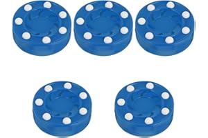 CLISPEED 5 Pezzi Scooter Hockey Puck Hockey Puck Roller Gioco Pucks Pucks Gioco Ufficiale