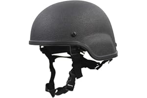WLXW Casco Tattico per Bambini MICH2000, Adatto per la Guida All'aperto di 5-14 Anni CS Casco Antideflagrante, Casco Paintball di Alta qualità per Bambini, 53-58 Cm