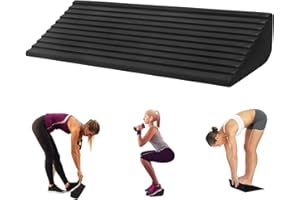JINFANSHURICH Slant Board for Calf Stretching, Rutschfest Squat Wedge Balance Boards Fußwippe Wadenstrecker Schrägbrett Rutschfest für Waden-Dehung, Gewichtheben und Fitness