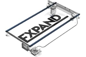 SCULPFUN S30/S30 PRO/S30 PRO Max Engraving Area Extension Kit, Y Axis Kit for Laser Engraving Machine, Engraving Area has been Extended to 400 x 935 mm, Reserved Holes for Limit Switch