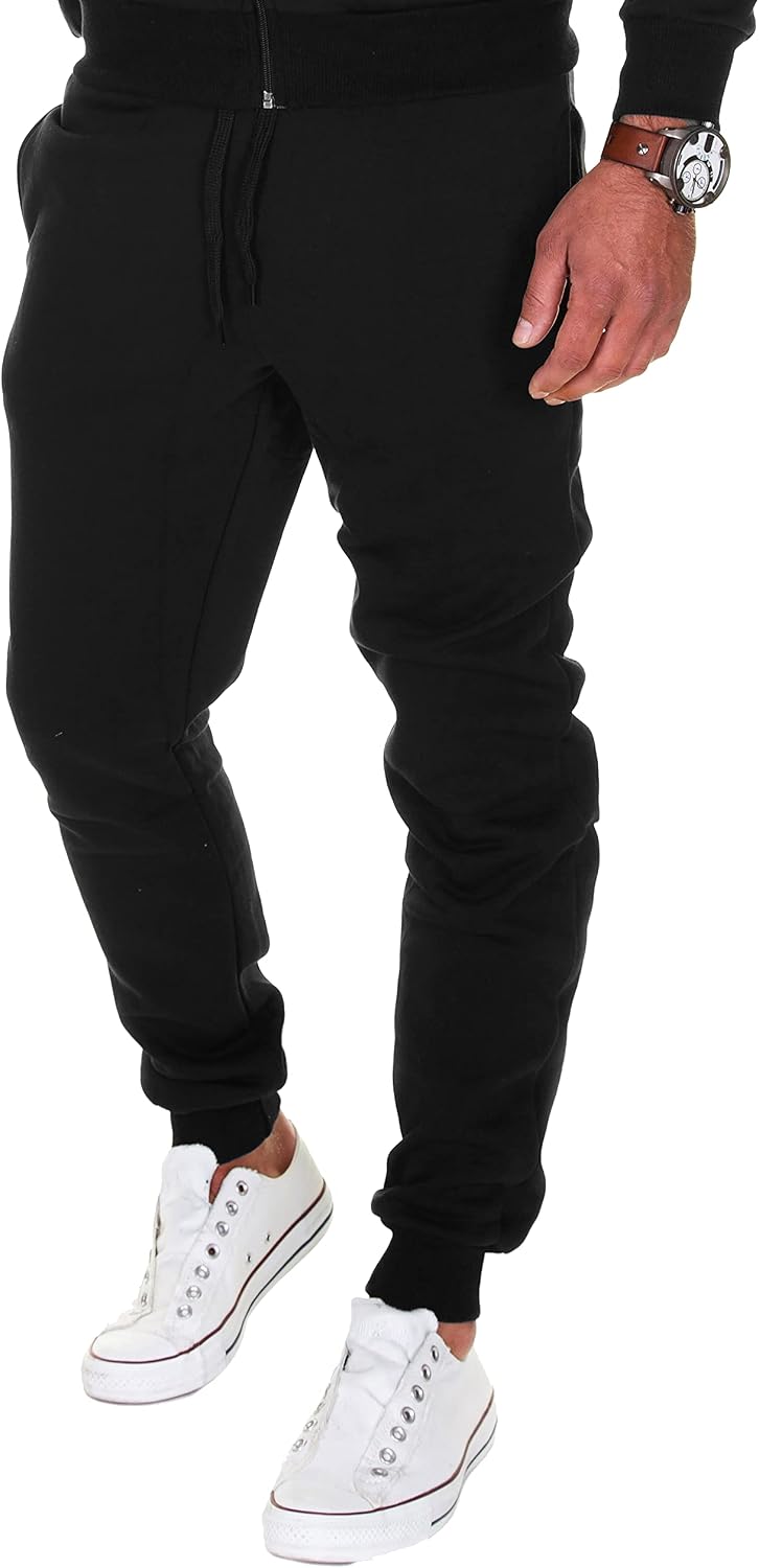 MERISH - 211, Pantalones de correr para hombre, algodón, corte ajustado, para jóvenes