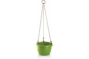 Erhard-Trading Marina Pot de fleurs suspendu 20 cm Vert clair