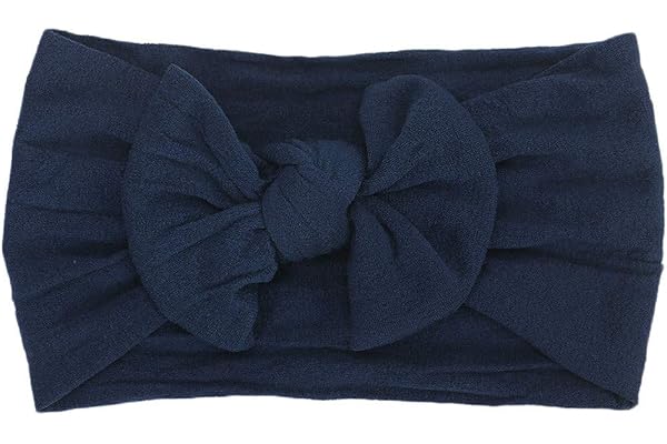 1pc Bandeau Cheveux Bébé Fille Baptême Bowknot DAY8 Bandeau Bébé Fille Naissance Cérémonie Photographie Enfant Headband élastique Fête Cadeau Naissance Bébé Anniversaire