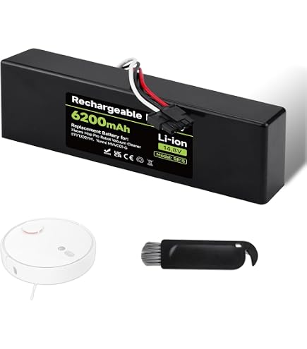 3400 MAh Akku Für Xiaomi Mop Pro, Conga, Viomi Saugroboter – Kompatibel Mit STYTJ02YM, XMSTJQR2S – Li-Ion, 14,8 V, Inkl. Schutzschaltung