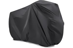 Maveek 2 Bike Waterproof Cycle Double Bicycle Cover Rain Dust Resistant (Black)