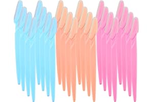 LAMXD 24 Pezzi Rasoi Per Sopracciglio Rasoio Viso Per Donne E Uomini Viso Smacchiatori Dei Capelli (24PCs)