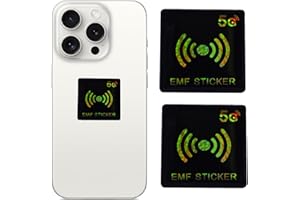 ARROMI Pack of 2 Radiation Protection Mobile Phone, Mobile Phone Radiation Protection, Sticker Radiation Shielding Sticker, Anti Radiation Protection Sticker, Protection Mobile Phone Sticker Blocker for All