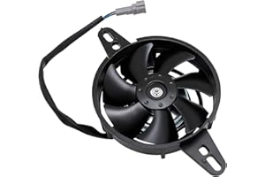 JFG RACING Motorrad Kuehlerluefter,12V Motorrad Motor Kuehler Kuehlluefter für 200cc-250cc Dirt Pit Bike ATV UTV Go Kart Quad Motocross