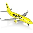 Sky Trek Model Airplanes Spirit Airplane Airlines Plane Aircraft Model for Display Collection and Gifts, Yellow