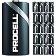 20 Pack - Duracell Procell D Cell Batteries | 1.5V Industrial Power Alkaline Battery | Home or Office Use | Car Air Freshener Promo Pack | Reliable Long Lasting Power