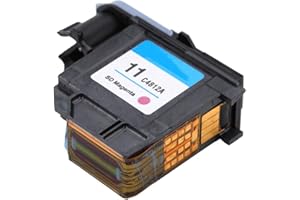 Dioche 500 Testina di Stampa Stampante Testina di Stampa Colori C4813A Testina di Stampa Nessun Inceppamento Carta Testina di Stampa per Serie 500 510 800 Giallo (Rosso C4812A)